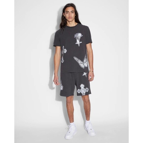 KSUBI MEN'S KUT OUT JERSEY TRAK SHORT IN FADED BLACK SIZE XL MFA22WA003 - Picture 8 of 11